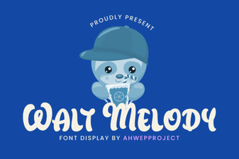 Discover & Download the Walt Melody Font