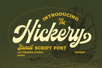 Hickery Font: Your Next Creative Project Partner