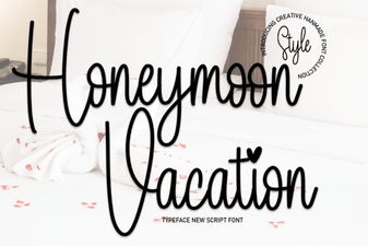 Fonts for a Romantic Honeymoon Website Design